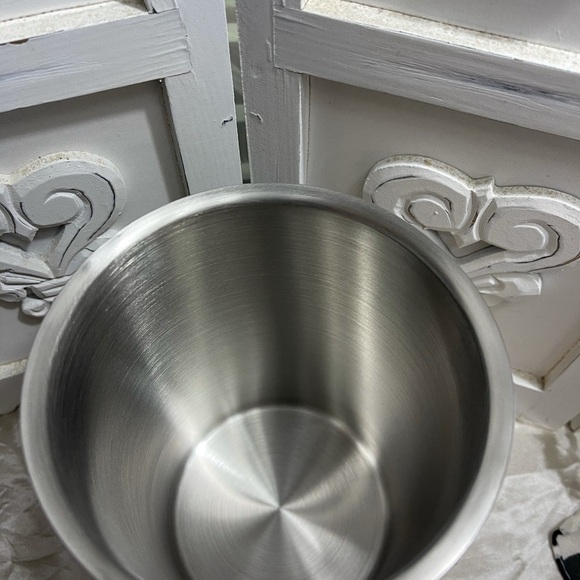 Society 6 white and peach Stainless Steel Wine Chiller - Picture 5 of 8